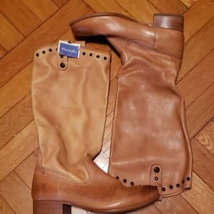 Frye pull on boots